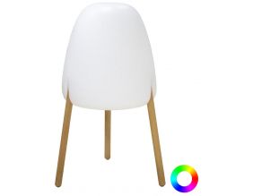 Lampe intérieure extérieure Rocket 70 cm (Recharge solaire + électrique)