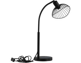 Lampe à poser en acier Elsa 18 x 25 x 48 cm