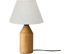 Lampe à poser en bois et PVC Serenity (Modèle 1)