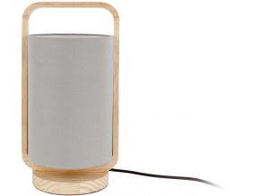 Lampe à poser en bois Snap (Gris souris)
