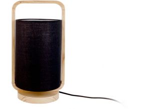 Lampe à poser en bois Snap (Noir)
