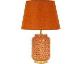 Lampe à poser en céramique Square 28 x 44 cm (Orange)