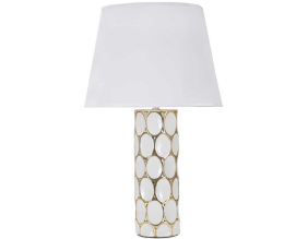 Lampe à poser en céramique et métal Glam (Modèle 2)