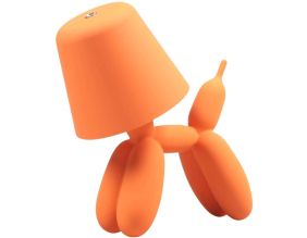 Lampe à poser led Balloon dog 16 x 10 x 18 cm (Orange)