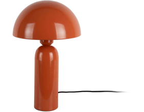 Lampe à poser en métal Atrayente (Orange brique)