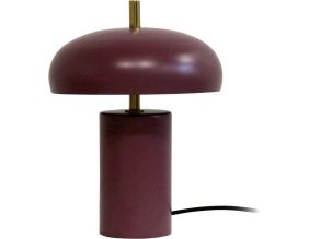Lampe à poser en métal Joya (Mauve foncé)