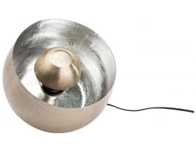 Lampe à poser en métal argenté Samuel (28 cm)
