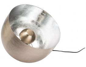 Lampe à poser en métal argenté Samuel (37 cm)