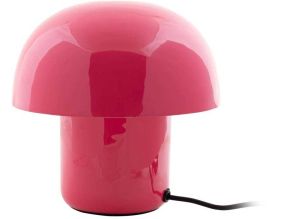 Lampe à poser en métal coloré Fat Mushroom Mini (Rose)