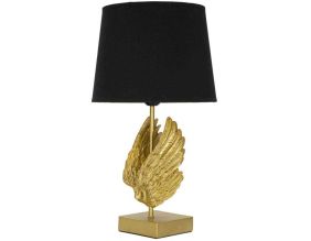 Lampe à poser en métal doré Wings 25 x 45 cm