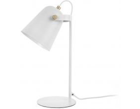 Lampe à poser en métal mat Steady (Blanc)