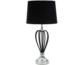 Lampe à poser en métal et pvc Darky (28 x 56 cm)