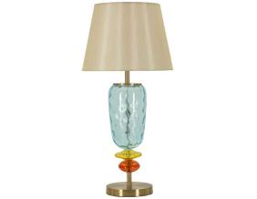 Lampe à poser en verre et métal Colorful 35 x 73 cm