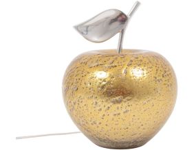 Lampe à poser en verre pomme Manzana (Or)