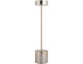 Lampe de table en métal Ganard led (Argent)