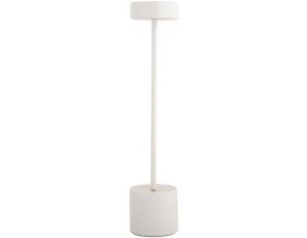 Lampe de table en métal Ganard led (Blanc)