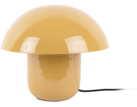 Lampoe à poser en métal émaillé Fat Mushroom (Jaune miel)