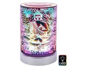 Lanterne lumineuse avec Led Bouddha