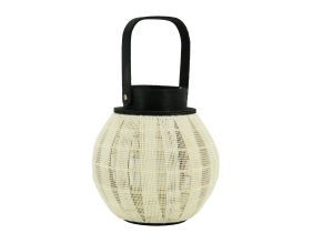 Lanterne ronde en bois et coton (Rond)