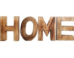 Lettres en bois à poser HOME