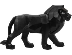Lion origami en polyrésine 33 x 11.5 x 21.5 cm