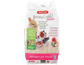 Litière Rodycub fraise basilic 5 litres
