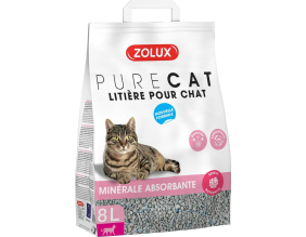 Litière absorbante parfumée Purecat 8 litres