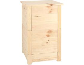 Lombricomposteur en bois Boxtel (Beige)