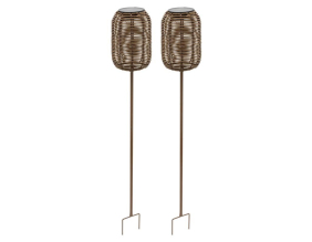 Lot de 2 lanternes led