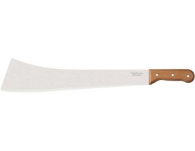 Machette en acier carbone et bois (Lame 46 cm)