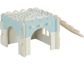 Maison en bois pour rongeurs Cosy (Pour cochon d'Inde et octodon)
