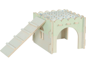 Maison en bois pour rongeurs Cosy (Pour lapin nain)