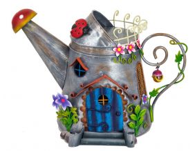 Maisonnette arrosoir en métal Fairy kingdom