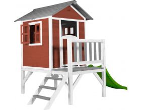 Maisonnette enfant Sunny Lodge XL en hemlock (Rouge)