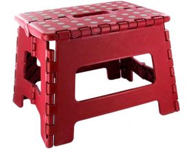 Marche pied pliable compact (Rouge)