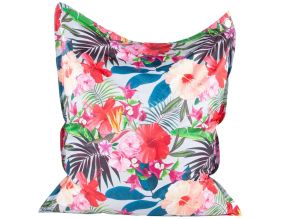 Maxi coussin imprimé intérieur extérieur 140 x 180 cm (Imprimé bali)