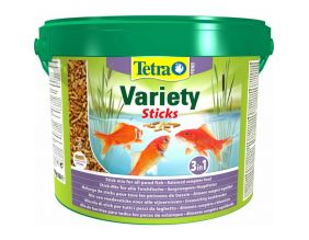 Mélange de sticks  pour poissons de bassin Variety stick 10L