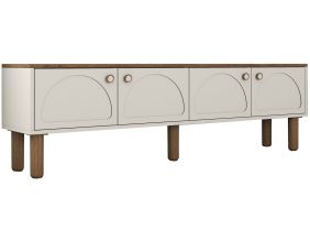 Meuble TV en aggloméré Bohema (Beige)