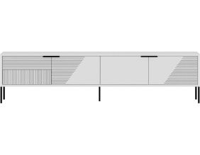 Meuble TV en aggloméré Dore (Blanc)