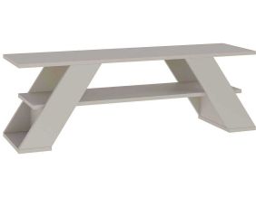 Meuble TV en aggloméré Farfalla (Beige)