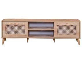 Meuble TV en aggloméré Goose (Chêne)
