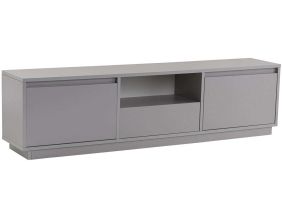 Meuble TV en aggloméré 168x43,5x12,5 cm Vanguard (Gris)