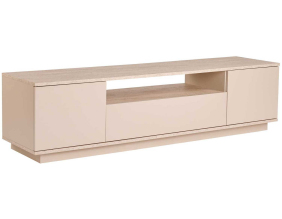 Meuble TV en aggloméré Veramont (Beige et Travertine)