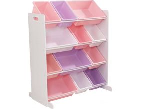 Casiers enfant couleurs pastels Trie et range