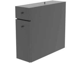 Meuble de rangement WC Calencia (Anthracite)