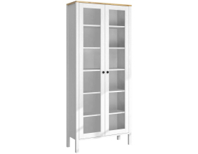Meuble de rangement en aggloméré Frannie (Modèle 3 : 83 x 35 x 194 cm)