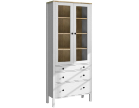 Meuble de rangement en aggloméré Frannie (Modèle 4 : 83 x 35 x 194 cm)