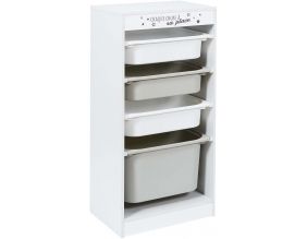 Meuble de rangement enfant Tidy (4 bacs)