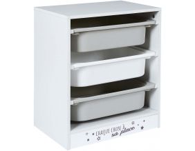 Meuble de rangement enfant Tidy (3 bacs)