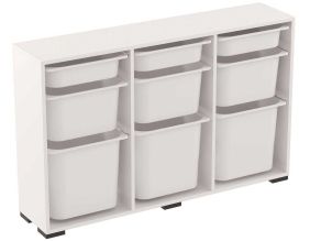 Meuble de rangement 8 tiroirs Bofi